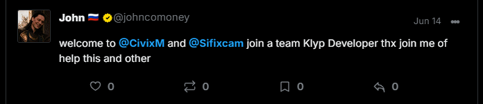 John welcomes CivixM and Sifixcam to Klyp
