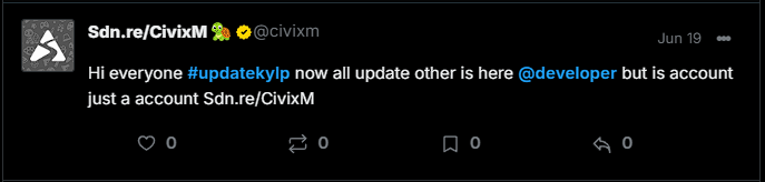 Klyp updates move to the developer account